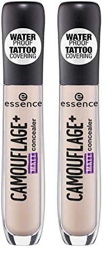 essence camouflage matt concealer 10 nude vegan ölfrei wasserfest 2er Pack 5ml