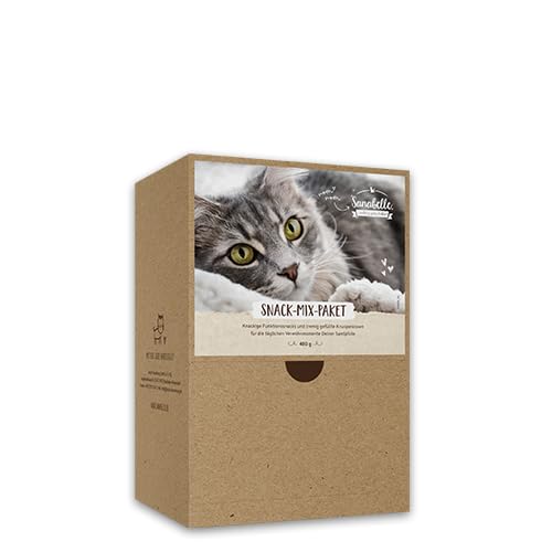Sanabelle Katzensnacks Mixpaket 480 gramm - abwechslungsreiche Snacks für Katzen