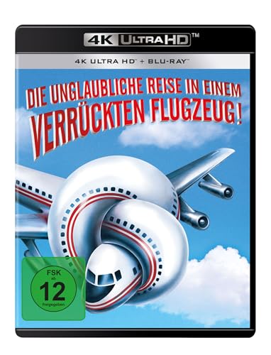 prime - die unglaubliche reise in einem verrückten flugzeug 4k blu-ray - leslie nielsen