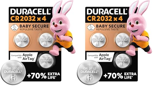 duracell cr 2032 lithium knopfzelle 3v 8 stück 0,87 pro stück