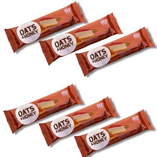 id bars hafer honig riegel cookie cheesecake geschmack ohne zuckerzusatz 6 x 70g