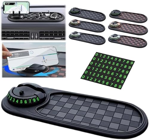 Produktbild: multifunktionale anti-rutsch-matte auto handyhalterung silikon-pad universal 3 in 1