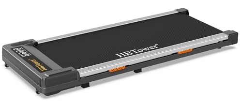 hbtower laufband 3 in 1 walking pad 2,5 ps mit fernbedienung und led-anzeige