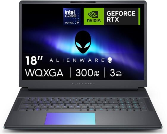 alienware 18 area-51 gaming laptop intel ultra 9 275hx rtx 5080 3.299 euro
