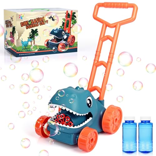 seifenblasenmaschine apritsce, dinosaurier blasenmacher für kinder, spielzeug für outdoor, party, geburtstag