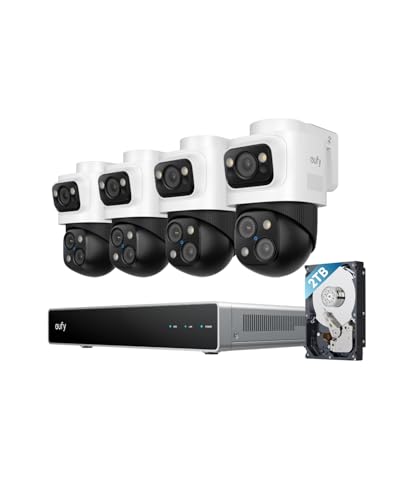 eufy Security Black Friday eufy s4 max nvr-system mit 4 ptz-kameras und 2 tb hdd
