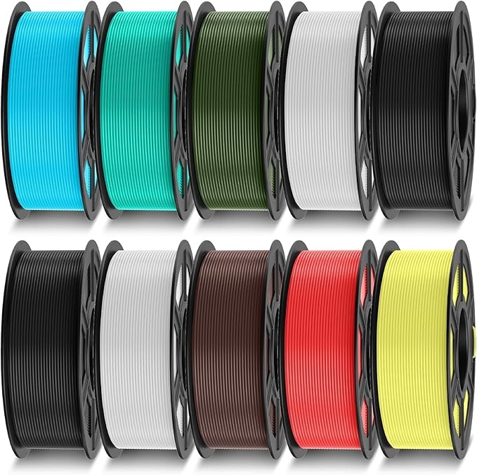 tecbears pla filamente 10 kg mix paket, 8,15 euro pro kg