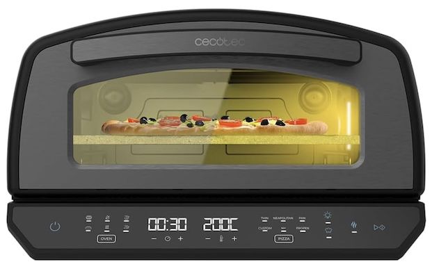 Produktbild: cecotec pizza&co 500 max multifunktions-pizzaofen, 199,90 statt 312