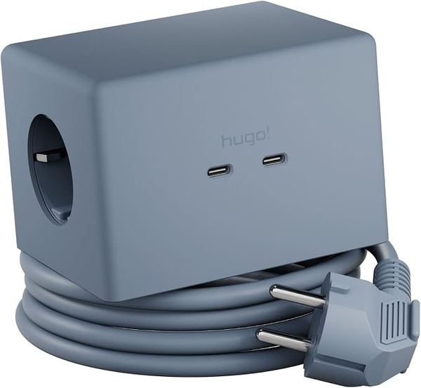 Steckdosenwürfel Brennenstuhl Hugo! ONE 2nd Gen. mit 20W USB C PD