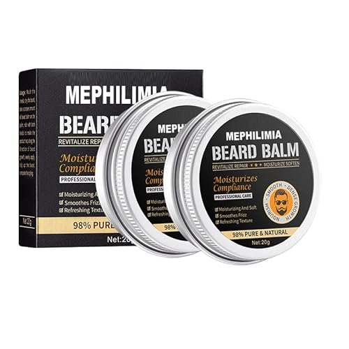 bartbalsam für männer, pflegender bartbalsam, bartpflege, 20g*2