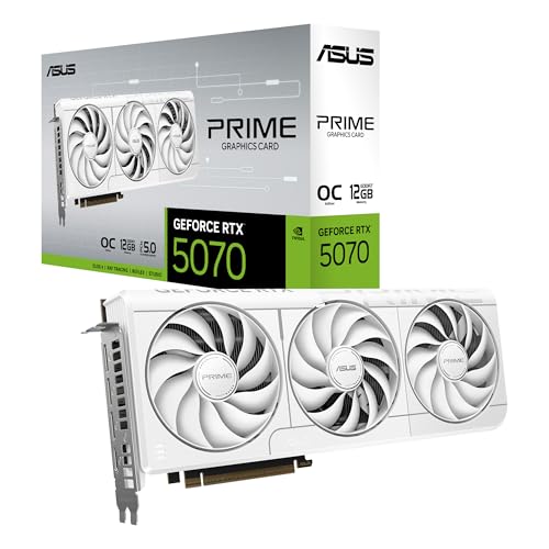 geforce rtx 5070 asus prime oc edition weiß für 580,40
