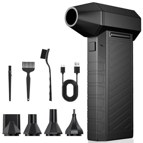 Produktbild: staubgebläse 150000 u/min, elektrisches dust blower, 8000mah akku für laptop, auto, bürogeräte