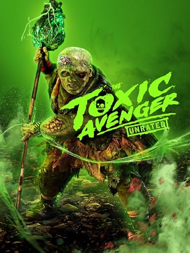 the toxic avenger unrated 2025, prime video, fsk 18, uhd, hdr10+, deutsch, englisch