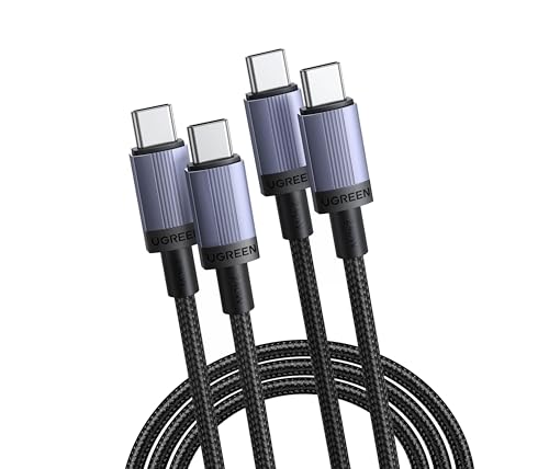 Produktbild: ugreen usb c kabel 240w 2 meter pd 3.1 auf usb c schnellladekabel 2 stück