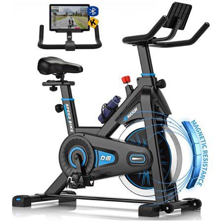 dmasun fahrrad heimtrainer magnetischer widerstand 129,99 euro statt 400 euro
