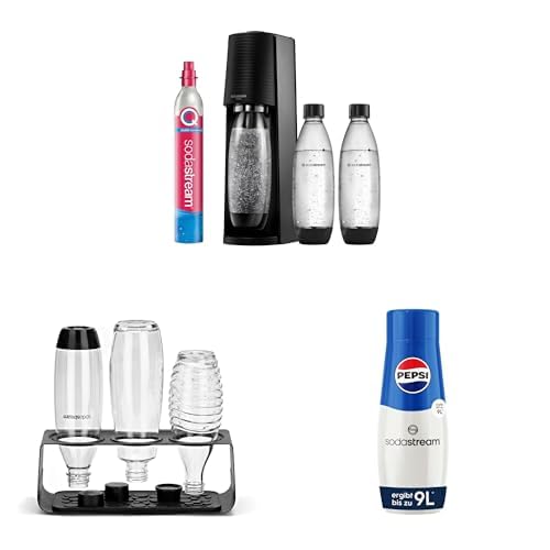 Produktbild: SodaStream Wassersprudler TERRA Promopack, Sprudelmaschine für Zuhause