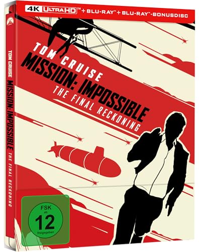 mission: impossible - the final reckoning 4k blu-ray steelbook
