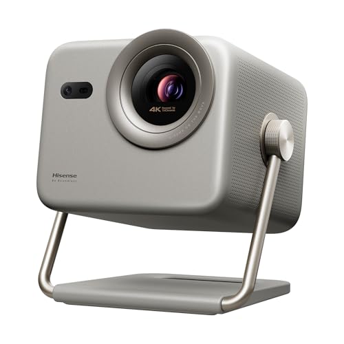 hisense m2 pro smart mini projektor mit schwenkbarem standfuß und 4k modus