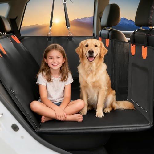 Produktbild: hundedecke auto rückbank wasserdicht rutschfest 132x160 cm für große hunde