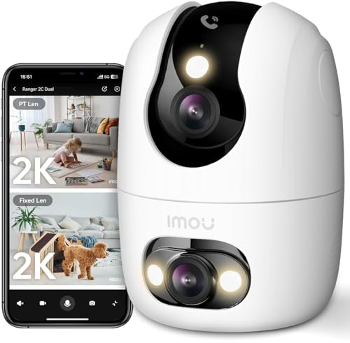 Imou Überwachungskamera 3MP Indoor 2,4Ghz 5Ghz mit Personen-Haustier-Erkennung