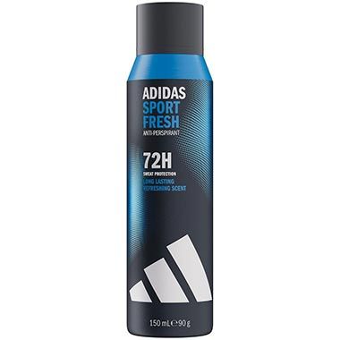 adidas Sport Fresh Deodorant Spray 150ml, Anti-Transpirant