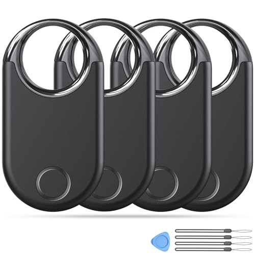 air tracker tags 4er pack, bluetooth schlüsselfinder für ios, koffer und gepäck locator
