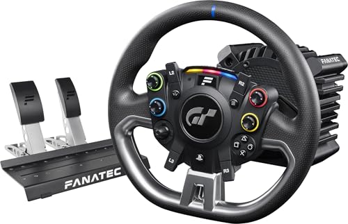 fanatec dd pro 5nm racing bundle mit lenkrad und pedalset