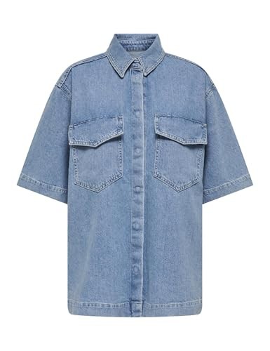 Onlsophie Oversize Denim Shirt Kurzarm