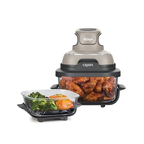 Ninja CRISPi Heißluftfritteuse 3,8l, 4-in-1, 1700W, 6 Portionen, kompakt