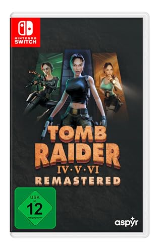 tomb raider 4-6 remastered für switch, inklusive prime
