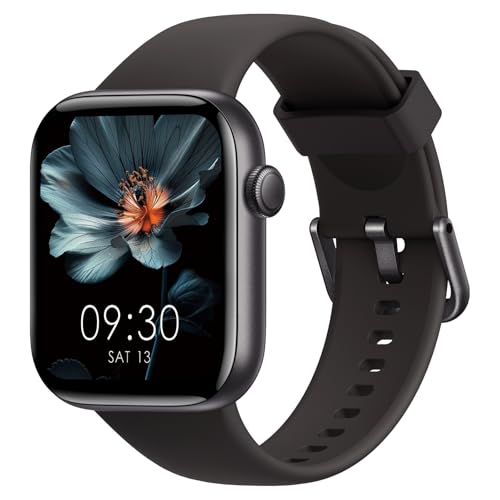 smartwatch 1.85 zoll hd touch fitness tracker mit telefonfunktion, ip68 wasserdicht