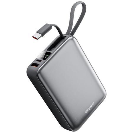 eazpower powerbank 20000mAh mit usb-c kabel und 45W für 24,99