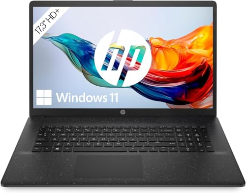 hp laptop 17,3 zoll hd+ intel celeron n4500 8 gb ram 256 gb ssd windows 11 schwarz