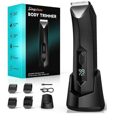 singphere body trimmer 4 aufsätze für 14,99 euro statt 30 euro