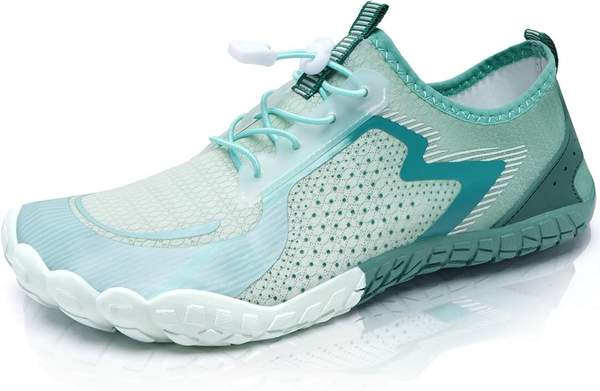 Barfußschuhe Herren Damen Grün Weiß 40EU IceUnicorn