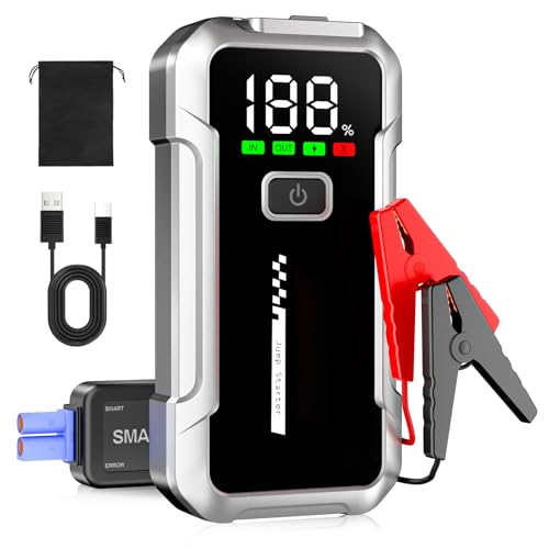 YDBAO Starthilfe Powerbank 4000A für 12V Fahrzeuge, SUV, Motorrad, Rasenmäher