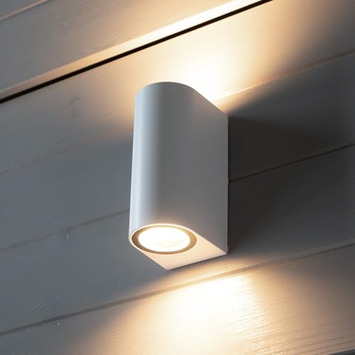 hsl led außenwandleuchte ip44 anthrazit witterungsbeständig für garten terrasse eingang