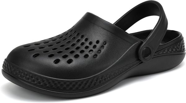 Herren Hausschuhe Clogs Gartenschuhe Sommer Sandalen Pantoletten Badelatschen