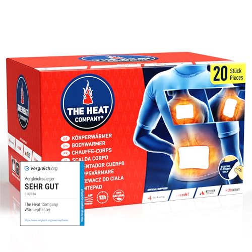 heat company wärmepflaster bodywärmer 20 stück wärmeauflagen