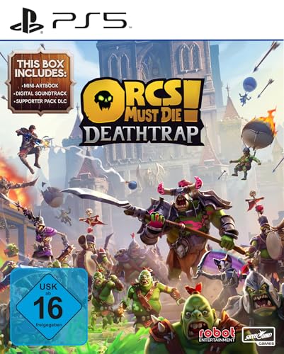 orcs must die! deathtrap (ps5) - tower-defense spiel mit 4-Spieler koop