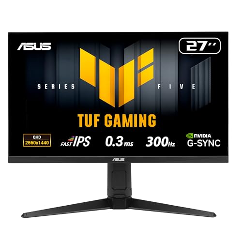 asus tuf gaming monitor 27" qhd 2560x1440 300hz fast-ips 0,3ms hdmi 2.1