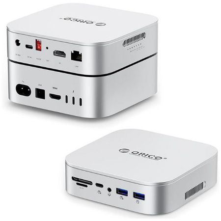 orico mra10 mini raid dock dual-bay nvme sata für mac 101,99 euro statt 127 euro