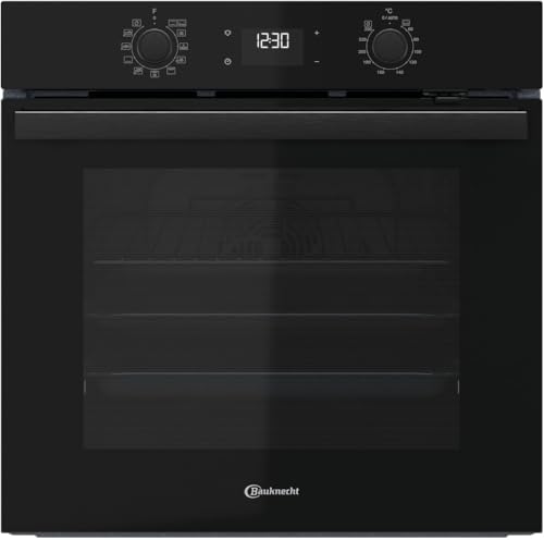 Produktbild: Bauknecht BBA285PU1ZK Einbau-Backofen 71L, 12 Funktionen, Power Heißluft, Schwarzglas