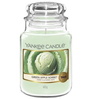 Produktbild: yankee candle duftkerze green apple sorbet 623g im glas für 24,39 statt 33