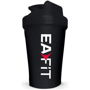 Eafit 400ml Protein Shaker mit Edelstahlkugel, BPA-frei