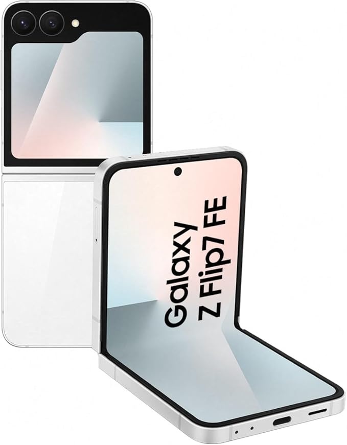 samsung galaxy z flip7 fe smartphone, 3 jahre herstellergarantie