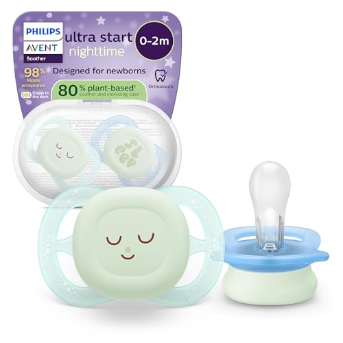 philips avent schnuller ultra start nighttime für babys 0-6 monate