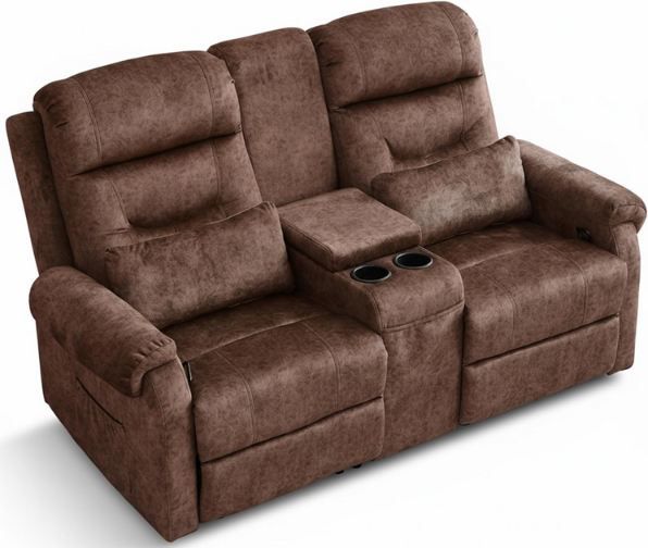 iuxpam relaxsessel zweisitzer mit liegefunktion und getränkehalter 431,99