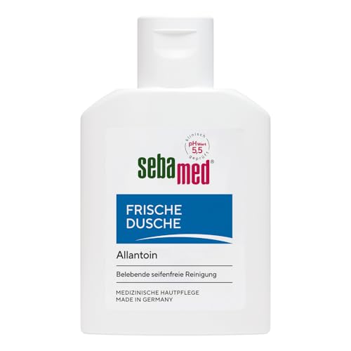 sebamed duschgel 50 ml für empfindliche haut, feuchtigkeitsspendend, reisegröße
