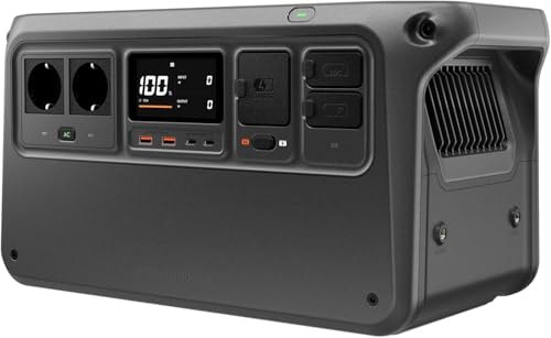 dji power 1000 v2 powerstation 1024wh mit lifepo4 akku, 2600w